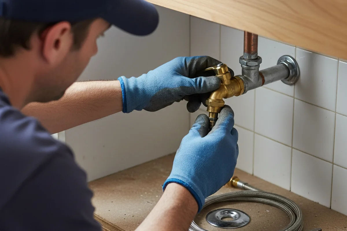 Shutoff valve and fitting work during Faucet and Fixture Repair in Glen Ellen